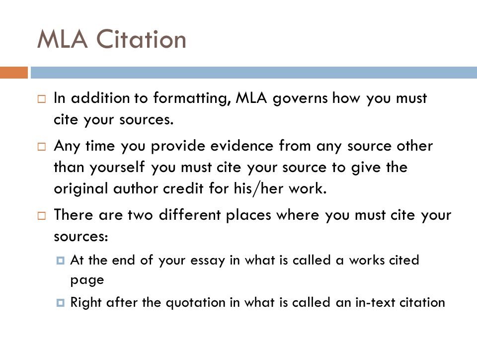 MLA Citation Generator